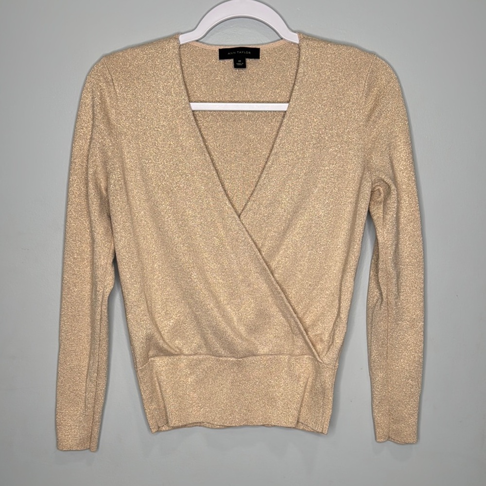 Ann Taylor Wrap Sweater Sz XS